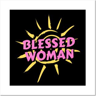 Blessed Woman | Christian Woman Posters and Art